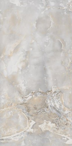 Напольная плитка Italica Tiles Speranza Gold Light Grey Matt Carving 60x120 серая матовая под камень