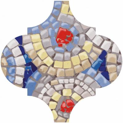 Декор Kerama Marazzi OP\A171\65000 Арабески Майолика 6.5x6.5 бежевый глянцевый мозаика