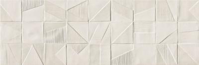 Настенная плитка Fap Ceramiche fOVM Mat&More Domino White 25x75 белая матовая геометрия