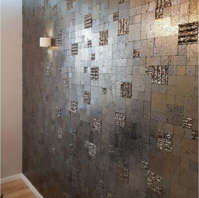 Мозаика Orro mosaic LAVA GOLD 30x30 коричневая матовая рустикальная, чип квадратный