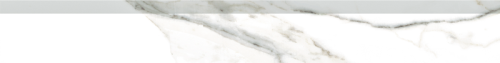 Плинтус Vallelunga G20405 Calacatta Vi.Battiscopa 8x60 белый матовый под камень