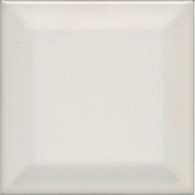 Напольная вставка Kerama Marazzi TOC002 Фурнаш грань 9.8х9.8 белая глянцевая моноколор