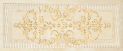 Декор Gracia Ceramica 010301001704 Palladio beige decor 01 250х600 бежевый глянцевый с орнаментом