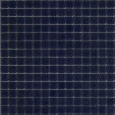 Мозаика ROSE MOSAIC A75 Matrix color 2+ (размер чипа 20x20 мм) 32.7x32.7 синяя глянцевая моноколор