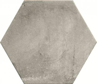 Керамогранит CIR Ceramiche Miami Dust Grey Esagona 24x27.7 серый глазурованный матовый камень