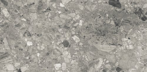 Керамогранит Bonaparte Cesena Grey 60x120 серый полированный под камень