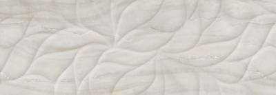 Настенная плитка Eletto Ceramica 508371101 Gala Ivory Struttura 24.2x70 серая матовая с орнаментом