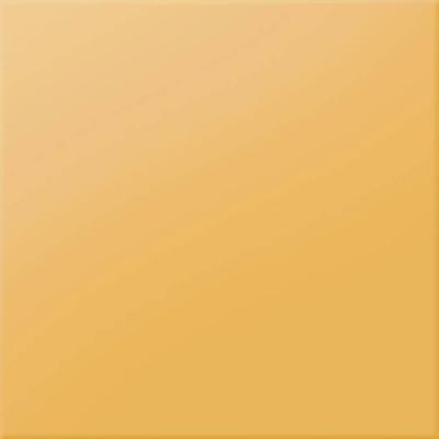 Напольная плитка Dualgres Leyla Gamma Ocre 33,3х33,3 оранжевая глянцевая моноколор