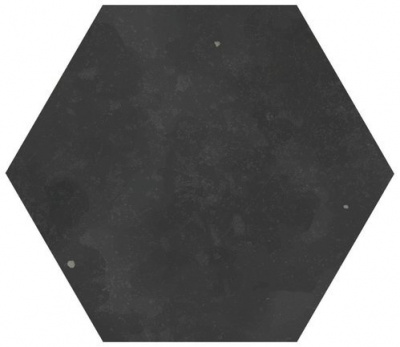 Настенная плитка APE Souk Nomade Black 13.9x16 черная глазурованная матовая под камень