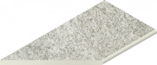 Спецэлемент Italon 620090001054 Нордика Айс Бортик закругленный левый / Nordica X2 Ice Bordo Round Sx 30x60 светло-серый натуральный под камень