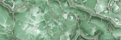 Настенная плитка Global Tile GT2575/008 Bienalle 75x25 зеленая матовая под камень