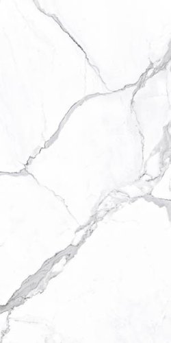 Керамогранит Ascale by Tau Alto Statuario Vienmatch R Soft Matt 160x320 крупноформат гомогенный белый матовый под мрамор