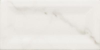Настенная плитка Equipe 23081 Carrara 7.5x15 белая глянцевая под камень