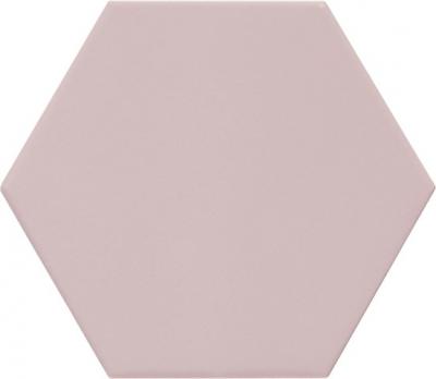 Керамогранит Equipe 26465 Kromatika Rose 10,1х11,6 розовый глазурованный матовый моноколор