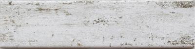 Бордюр Cevica Woodlands White 6.3x25.5 белый глазурованный матовый под дерево