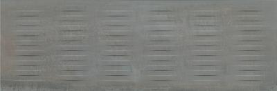 Настенная плитка Kerama Marazzi 13068R Раваль 89.5x30 серая матовая металл