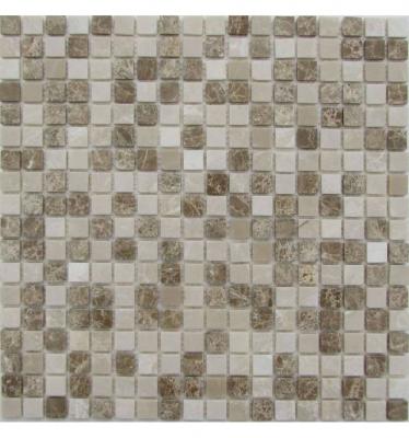 Мозаика FK Marble 35348 Mix Mosaic Cappuccino Cream 15-4P 30.5x30.5 микс полированная