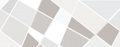 Декоративная плитка Azori 587892002 Sonnet Beige Geometria 50.5x20.1 бежевая матовая геометрия