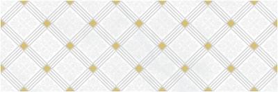 Декоративная плитка Laparet AD\A483\60044 х9999217252 Royal 60x20 белая глянцевая с узорами