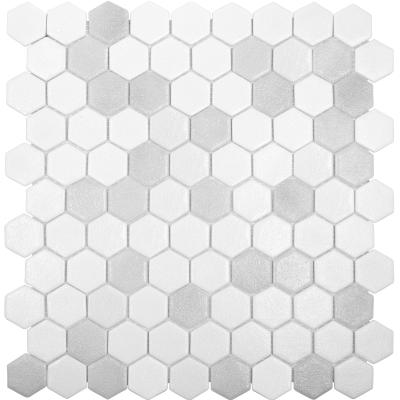 Мозаика Vidrepur С0003101 Hex № 100/514 Antid. (на сетке) 30.7х31.7 микс противоскользящая, чип гексагон