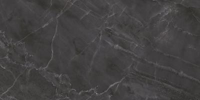 Настенная плитка Laparet 34030 х9999219802 Olimpus 50x25 черная глянцевая под мрамор