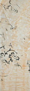 Cadoro 300x900 Wall Ramage 2 Decor Pearl White Glossy 