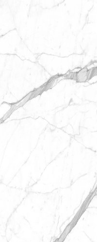 Керамогранит Favania Statuario 120x300 белый глянцевый под камень