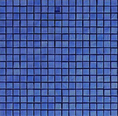 Мозаика ROSE MOSAIC AJ20 Galaxy (размер чипа 15x15 мм) 32.7x32.7 синяя глянцевая моноколор