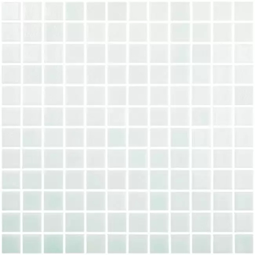 Мозаика Vidrepur С0003257 Colors № 511 (на бумаге) 31.7x31.7 голубая глянцевая авантюрин, чип 25x25 квадратный