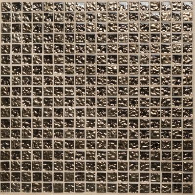 Мозаика Orro mosaic GOLDEN REEF 30x30 коричневая глянцевая, чип 15x15 квадратный
