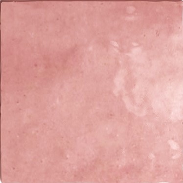 Настенная плитка Equipe 24456 Artisan 13.2x13.2 розовая глянцевая моноколор