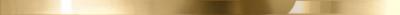 Бордюр Роскошная мозаика БК 105 2x50 керамический гладкий золотой глянцевый