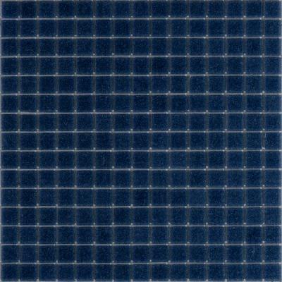 Мозаика ROSE MOSAIC A74 Matrix color 2+ (размер чипа 20x20 мм) 32.7x32.7 синяя глянцевая моноколор