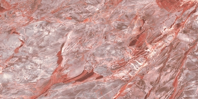 Керамогранит Artcer 979 Exclusive Marble Darien Red 60x120 красный полированный под мрамор