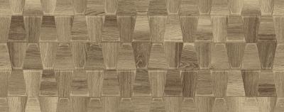 Настенная плитка La Platera SATEN Forest Natural Tobler 35x90 коричневая рельефная / матовая дерев