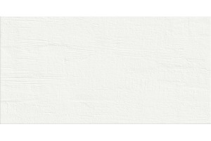 Настенная плитка Domino Mundi White 34x66.5 белая матовая под цемент