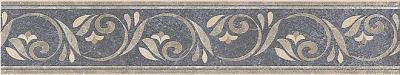 Бордюр Kerama Marazzi A1863\SG1550 Терраса 40.2x7.2 серый матовый с орнаментом