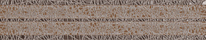 Бордюр Azori 582541002 Камлот Мокка Крэш 40.5x8 коричневый глазурованный матовый 