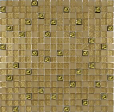 506 мозаика микс металик,золото 300х300 чип 15х15 (кор 0,54м/6шт/0,09м)