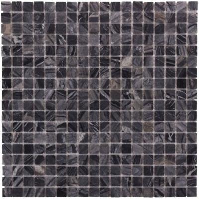 DAO-604-15-4  Black Forest мозаика камень пол 300х300 чип 15х15 (0,09м)