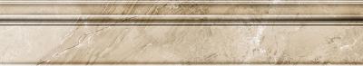 Плинтус Eurotile Ceramica 895 Eclipse 89.5x16 бежевый / коричневый глянцевый под камень