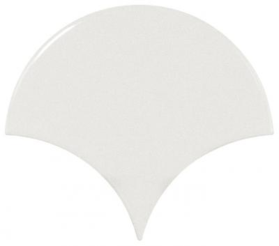 Настенная плитка Equipe 21968 Scale 12x10.6 белая глянцевая моноколор