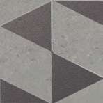 Декор Kerama Marazzi SBD035\SG1590 Матрикс 20x20 серый матовый геометрия / под камень