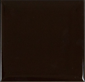 Настенная плитка Monopole 813 Chocolate Brillo Bisel 15x15 коричневая глянцевая 