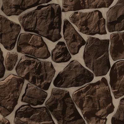 Камень искусственный Leonardo Stone Бергамо 510 коричневый рельефный под камень