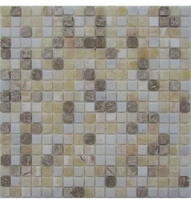 Мозаика FK Marble 35349 Mix Mosaic White Cream 15-4T 30x30 микс матовая