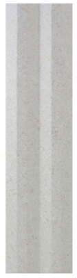 Настенная плитка WOW 108927 Stripes White Stone 7.5x30 белая матовая полосы