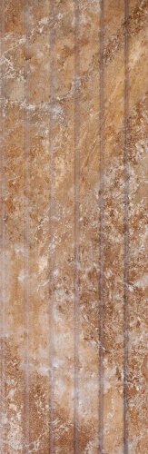 Настенная плитка Sina Tile УТ000023795 9992 Cemento Brown Rustic B 30x90 коричневая глянцевая под камень