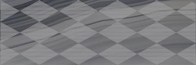 Декоративная плитка Laparet VT\C43\60082 Agat 60x20 серая глянцевая геометрия