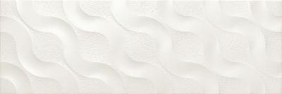 Керамогранит Porcelanite Dos 9523 Blanco Rel Concept Rect 30x90 белый рельефный / матовый моноколор / узоры